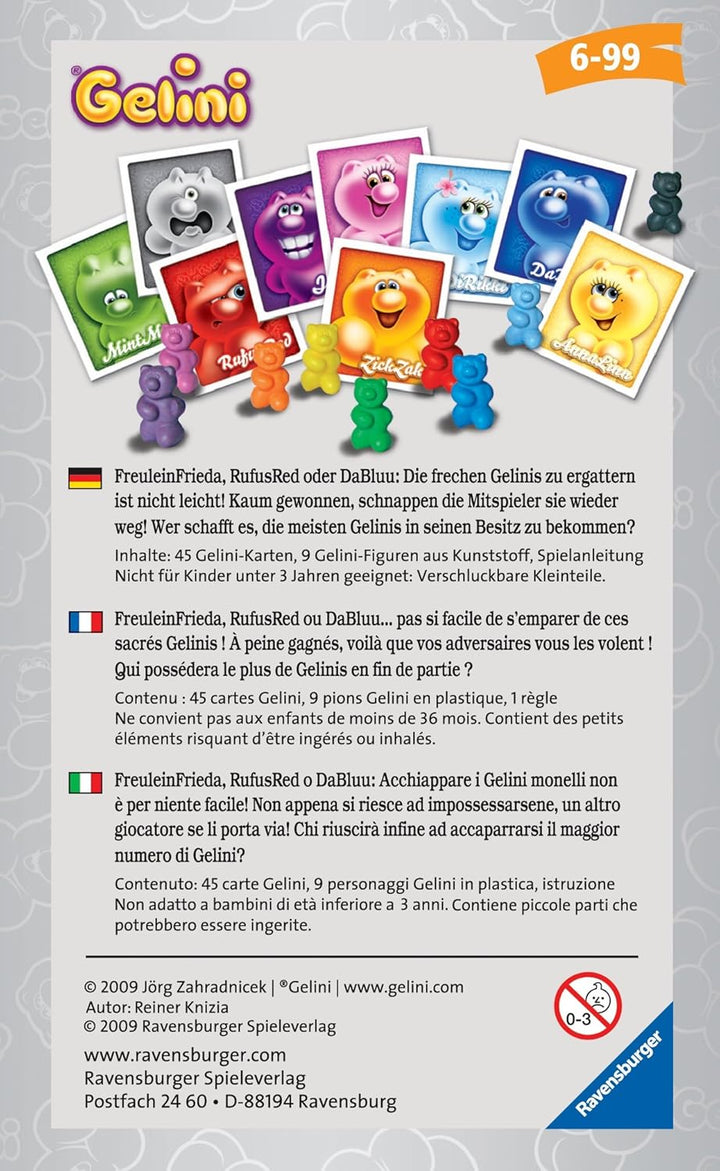 Ravensburger 23278 - Gelini Catch me! - Mitbringspiel