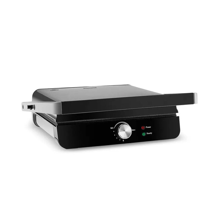 Karaca Toastmaster Inox Toaster Sandwichtoaster und Electric Grill, Schwarz, Tost Makinesi, Vielseit