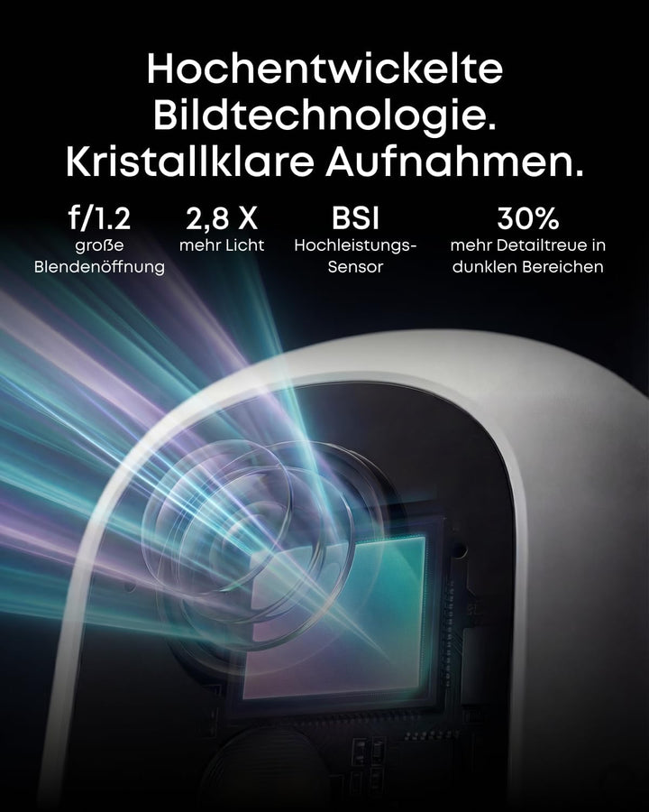 eufy Security eufyCam C35 2-Kamera-Set – Kabellose Überwachungskamera aussen & innen, magnetische Ha