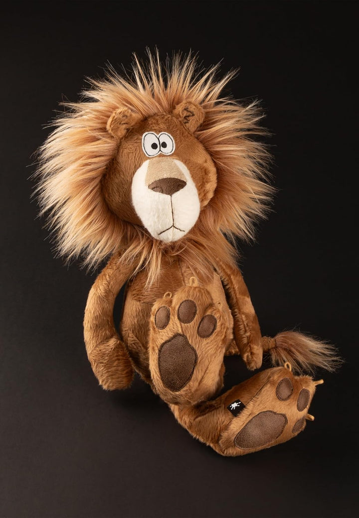 SIGIKID 38715 Brave Hair Beasts Town Kinder und Erwachsene Kuscheltier empfohlen ab 3 Jahren braun,