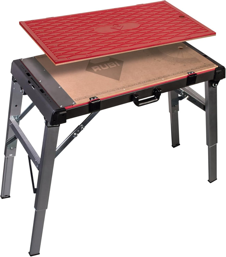 Rubi Klappbarer Arbeitstisch aus Holz 66924 4-in-1