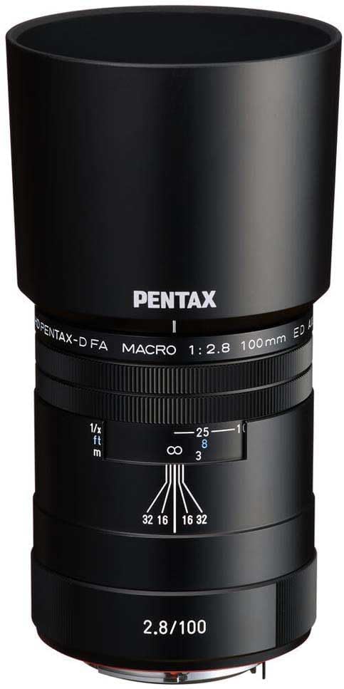 Pentax PENTAX-D FA Macro 100mm F2.8ED AW Makroobjektiv, staubdichte, wetterfeste (All Weather) Konst