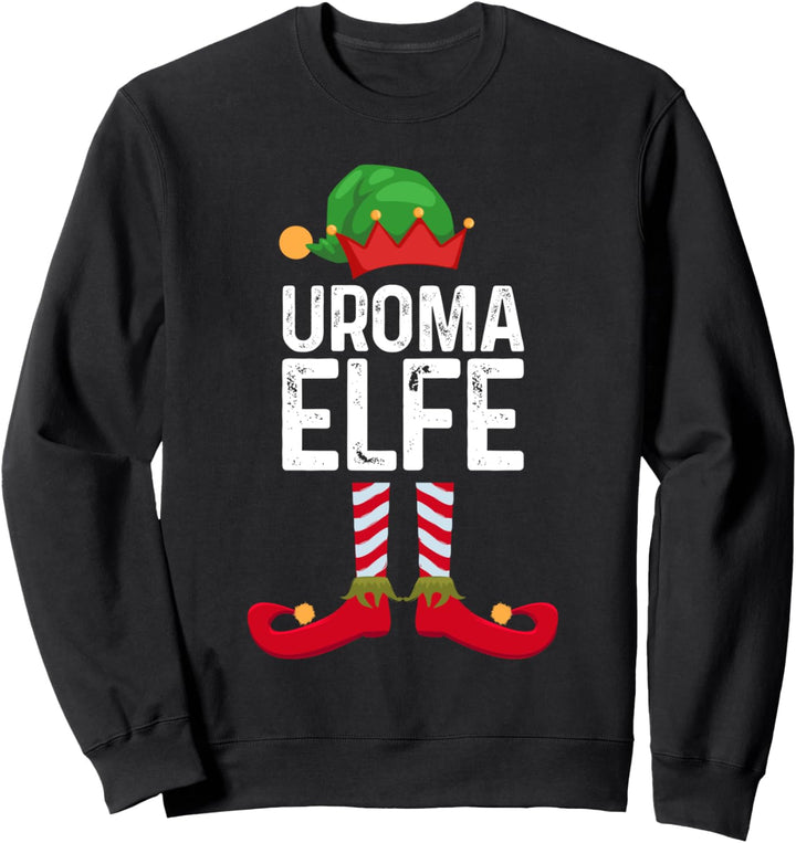 Uroma Elfe Weihnachten Weihnachtsmann Sweatshirt