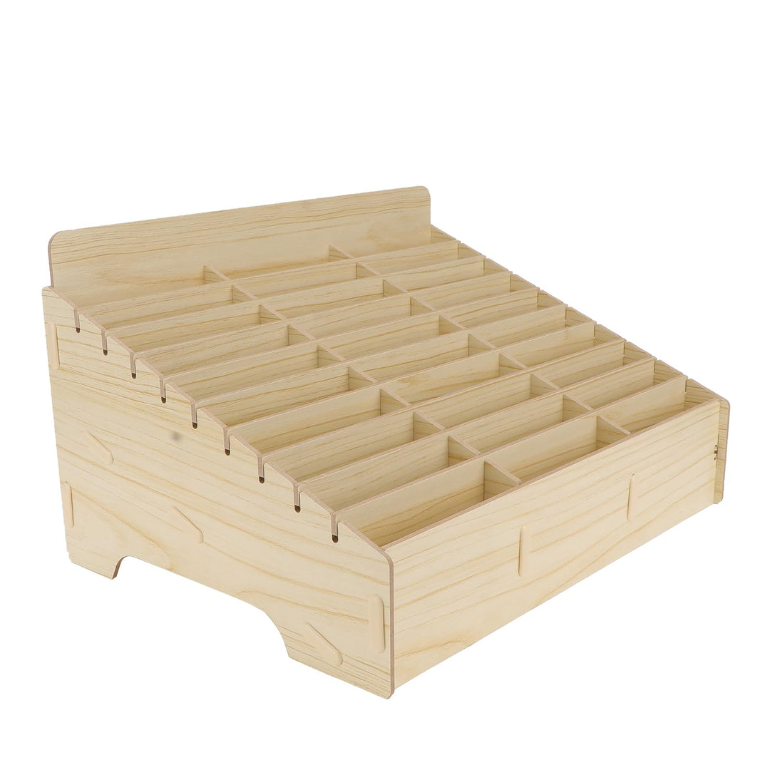 Awleynz 30 Gitter Handygarage Schule, Handy Hotel Aufbewahrungsbox Holz, Multi-Grid-Aufbewahrungsbox