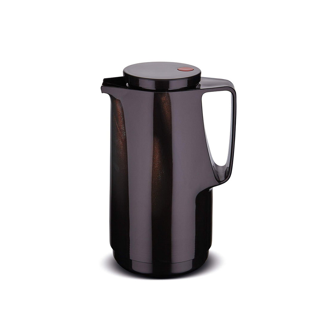 ROTPUNKT Isolierkanne 1L - Premium Kaffekanne Made in Germany I Hält bis zu 24 Std heiss I Warmhalte