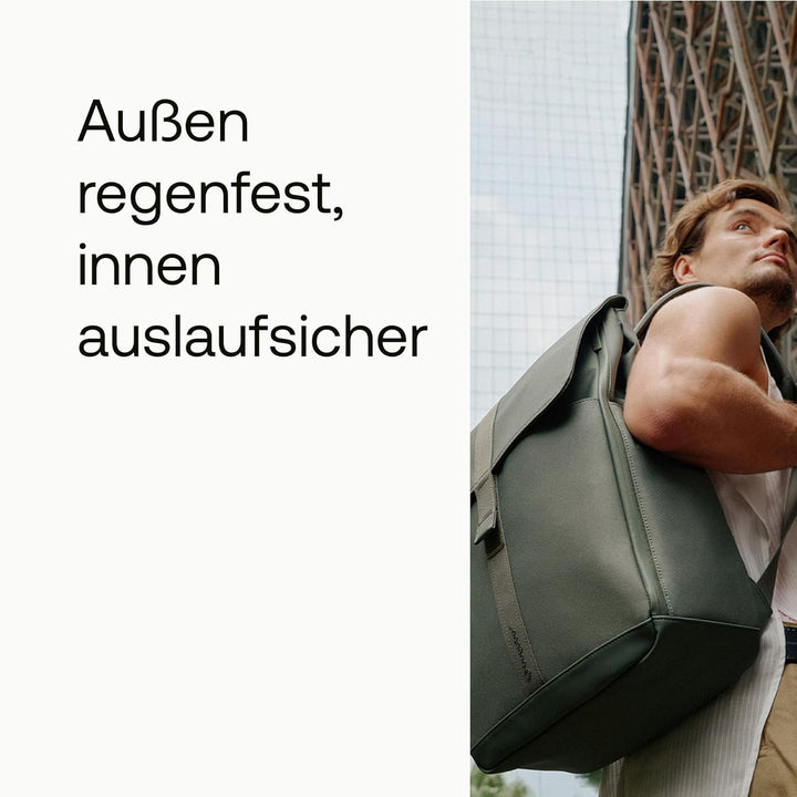 Bugaboo Wickelrucksack, Wasserabweisende Tasche aus nachhaltigem Material, Einfach zu reinigen, mit