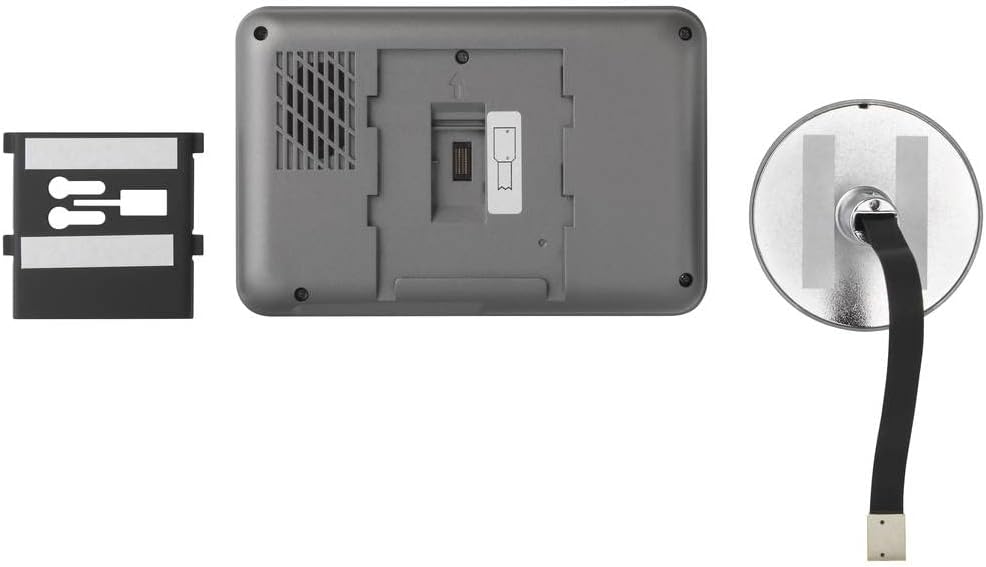 Sygonix IP-Video-Türsprechanlage WLAN Kamera, Video-Inneneinheit Grau