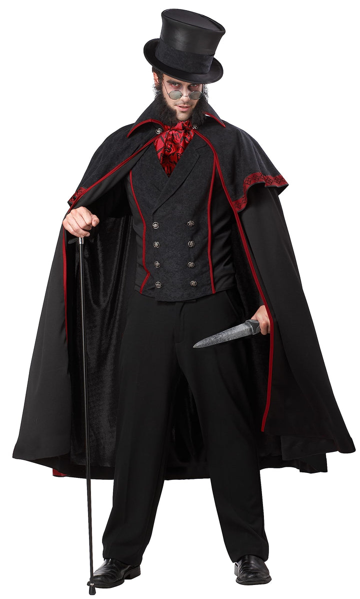 California Costumes Jack The Ripper Kostüm, Schwarz, L L Mehrfarbig, L Mehrfarbig