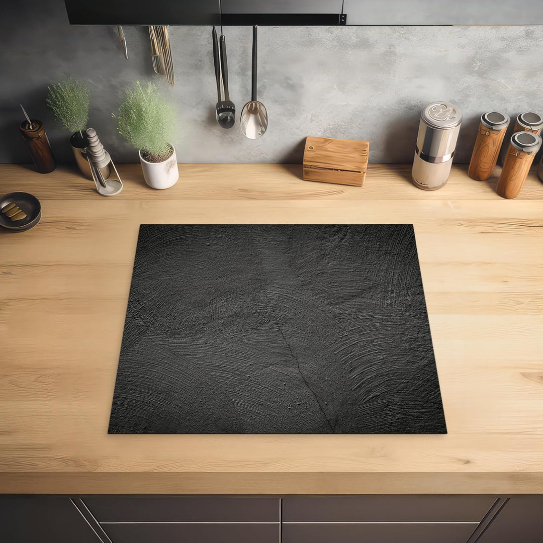 Herdabdeckplatte Einteilig Küche Herdabdeckung Induktionsfeld Ceranfeld Herdabdeckplatten Vinyl Matt