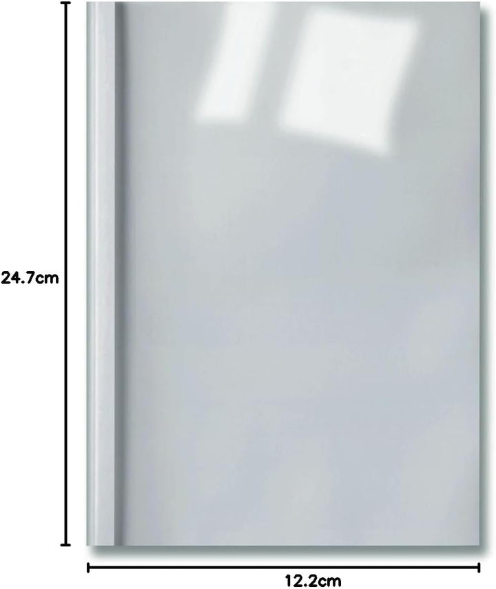 GBC ThermaBind Thermo-Bindemappen, weiss, 50 Stück, 8mm 8 mm, 8 mm