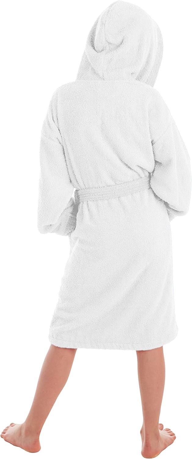 LEBENGOOD Kinder Bademantel für Jungen, Mädchen & Teenager, 100%, Baumwolle, Frottee, kinder, 400gr,