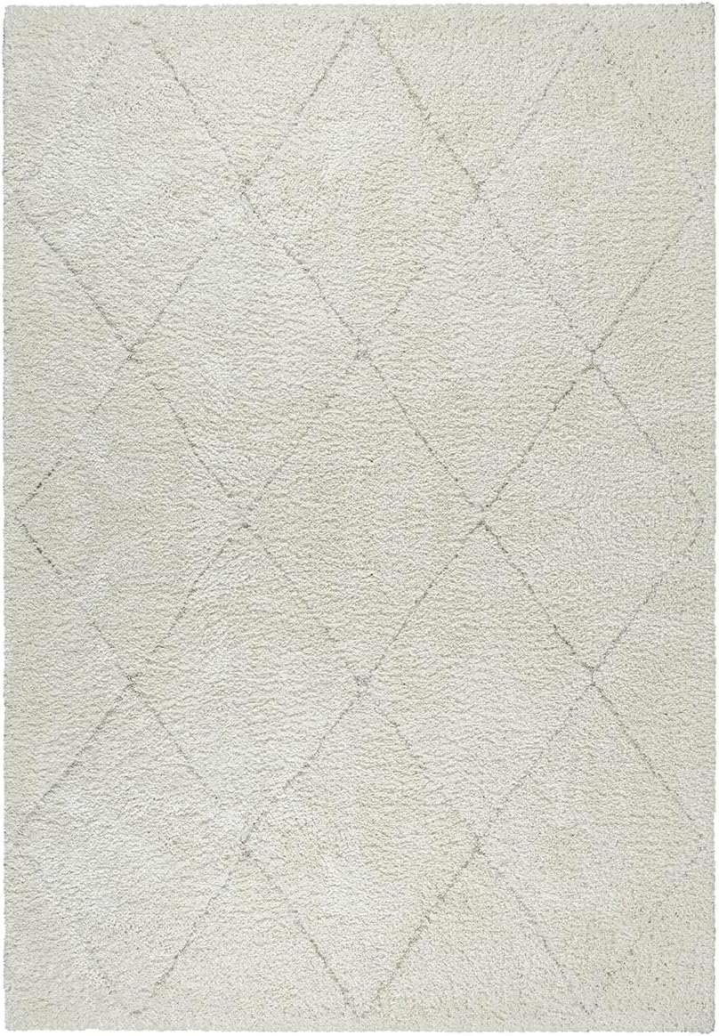 the carpet Velvet eleganter Designer Teppich Wohnzimmer, weicher &amp; pflegeleichter Hochflor Wohnzimme