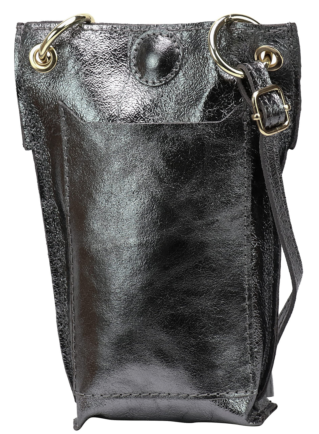 SH Leder Damen Echtleder Umhängetasche Handytasche Geldbörse Multifunktion Beutel Mini Bote Abnehmba