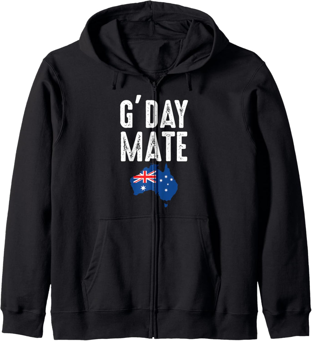 Stolze Australier Australien Aussie G'Day Mate Australia Kapuzenjacke