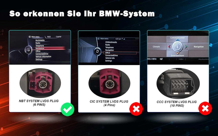 Erisin Android 16 Qualcomm 10.25" 8-Kern 4GB+64GB Autoradio GPS Navi für BMW X1 F48 (2016-2017) NBT