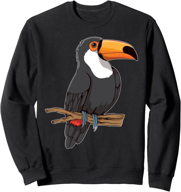 Tukan Bild Zeichnung Design Vogel Tukan Sweatshirt