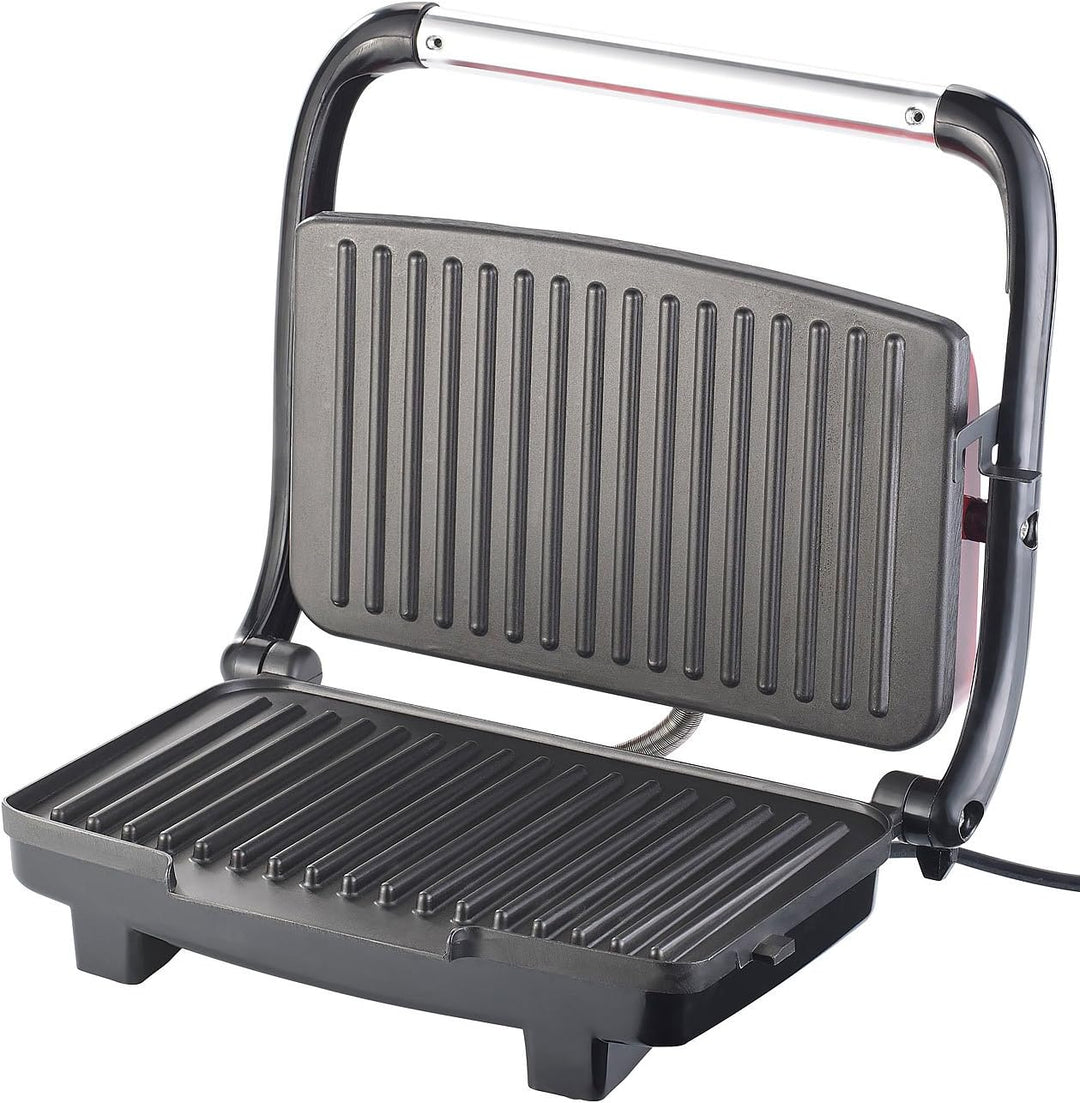 Rosenstein & Söhne Panini Toaster: Panini-, Sandwich- & Kontaktgrill CG-2510, 1.000 W (Panini Grill)