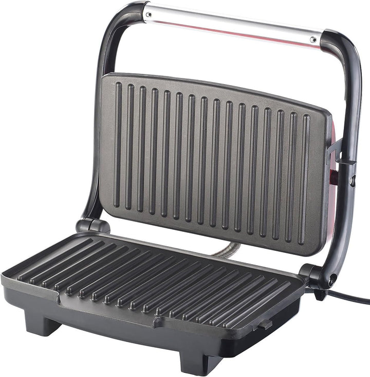Rosenstein & Söhne Panini Toaster: Panini-, Sandwich- & Kontaktgrill CG-2510, 1.000 W (Panini Grill)
