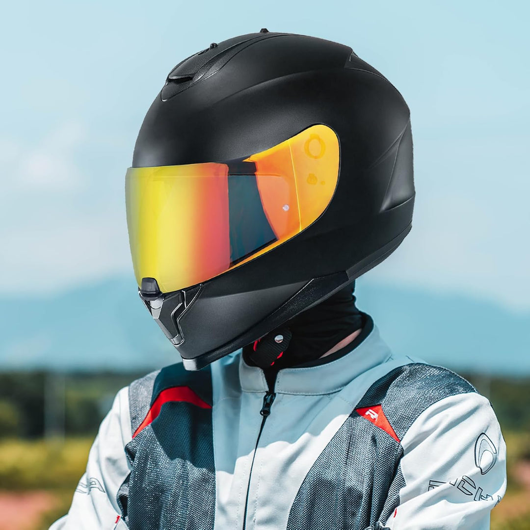 Helm Visier für C70 FG-17 IS-17,Motorradhelm Visier,Motorrad Windschutz Helm Objektiv Visier Vollges