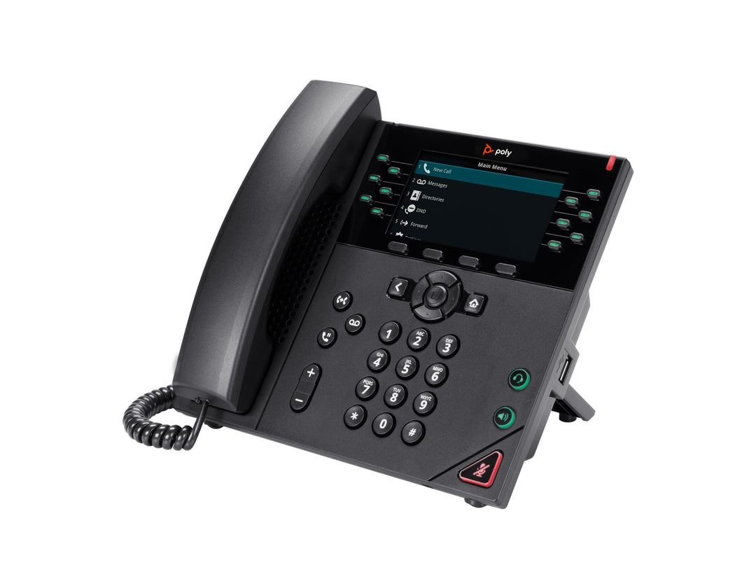 Polycom VVX 450 12-line Business **New Retail**, 2200-48840-025 (**New Retail** IPPhone)