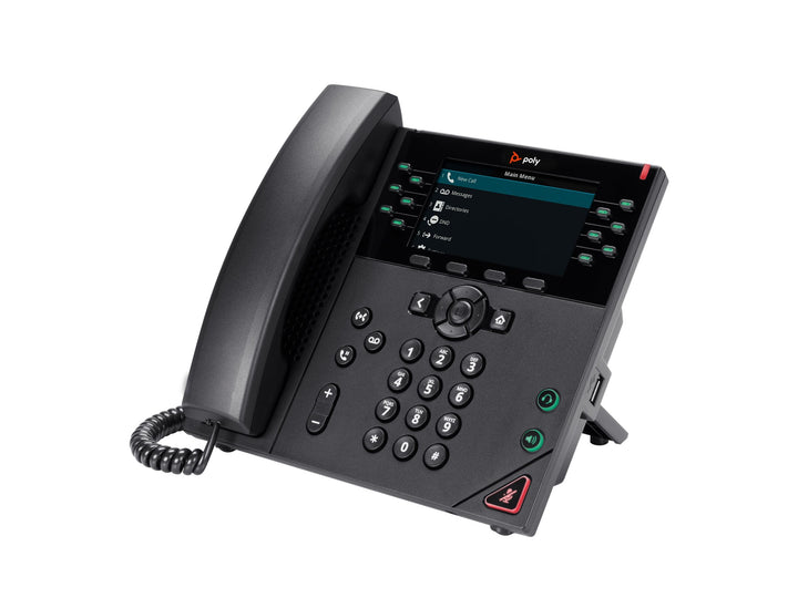 Polycom VVX 450 12-line Business **New Retail**, 2200-48840-025 (**New Retail** IPPhone)