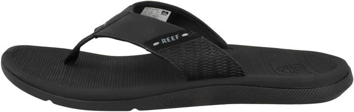 Reef Herren Santa Ana Flipflop, All Black