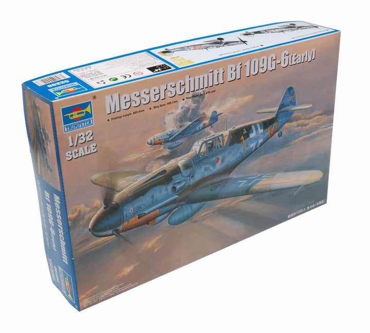 Trumpeter 02296 Modellbausatz Messerschmitt Bf 109G-6 (Early)