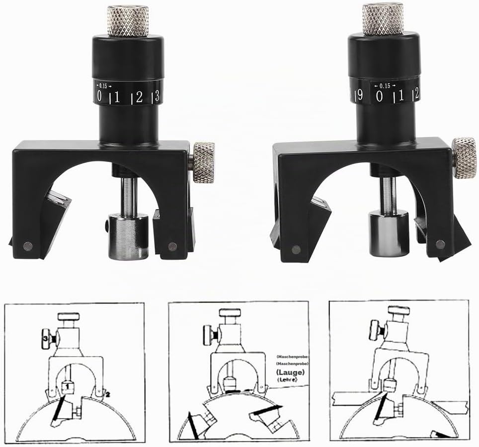 DEWIN Hobelmesser Einstelllehre, Zinkenschablone Einstelllehre für Hobelmesser Magnetische Hobelklin