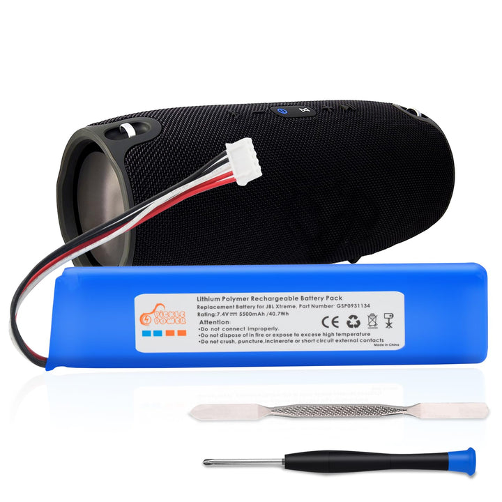 Ersatz für JBL Xtreme Akku,Picke Power 5500mAh GSP0931134 Batterie für JBL Xtreme, Xtreme 1, JBL Ext