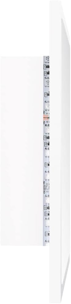 vidaXL LED Badspiegel Wandspiegel Badezimmerspiegel Lichtspiegel Spiegel Hängespiegel Bad Badezimmer