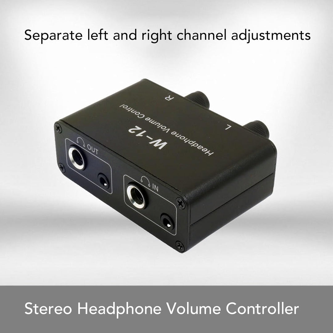 Srliya Kopfhörer Volume 3,5mm 6,35mm Stereo Volume Controller 1/4 Zoll 1/8 Zoll Inline Volume Contro