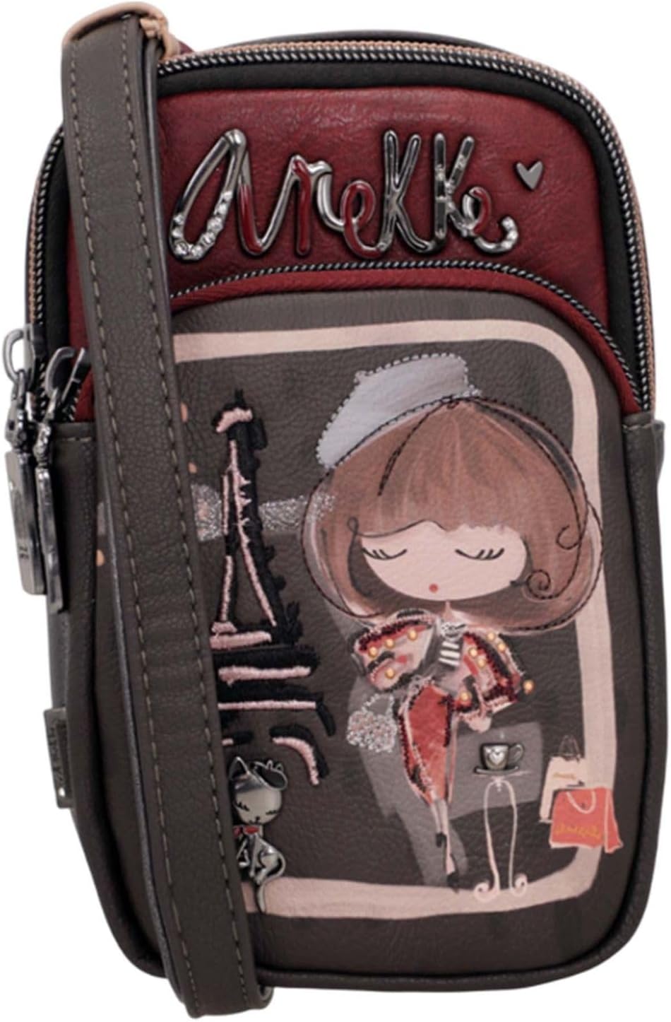 Anekke Umhängetasche Handytasche Mademoiselle Mini Crossbody Bag Multicolor mehrfarbig