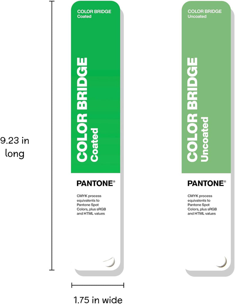 Pantone GP6102B Color Bridge Guide Set Coated and Uncoated – Zwei handliche Farbfächer in chromatisc