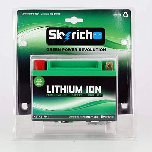 Skyrich - Motorrad Batterie Lithium YTX9-BS 12V 3Ah HJTX9
