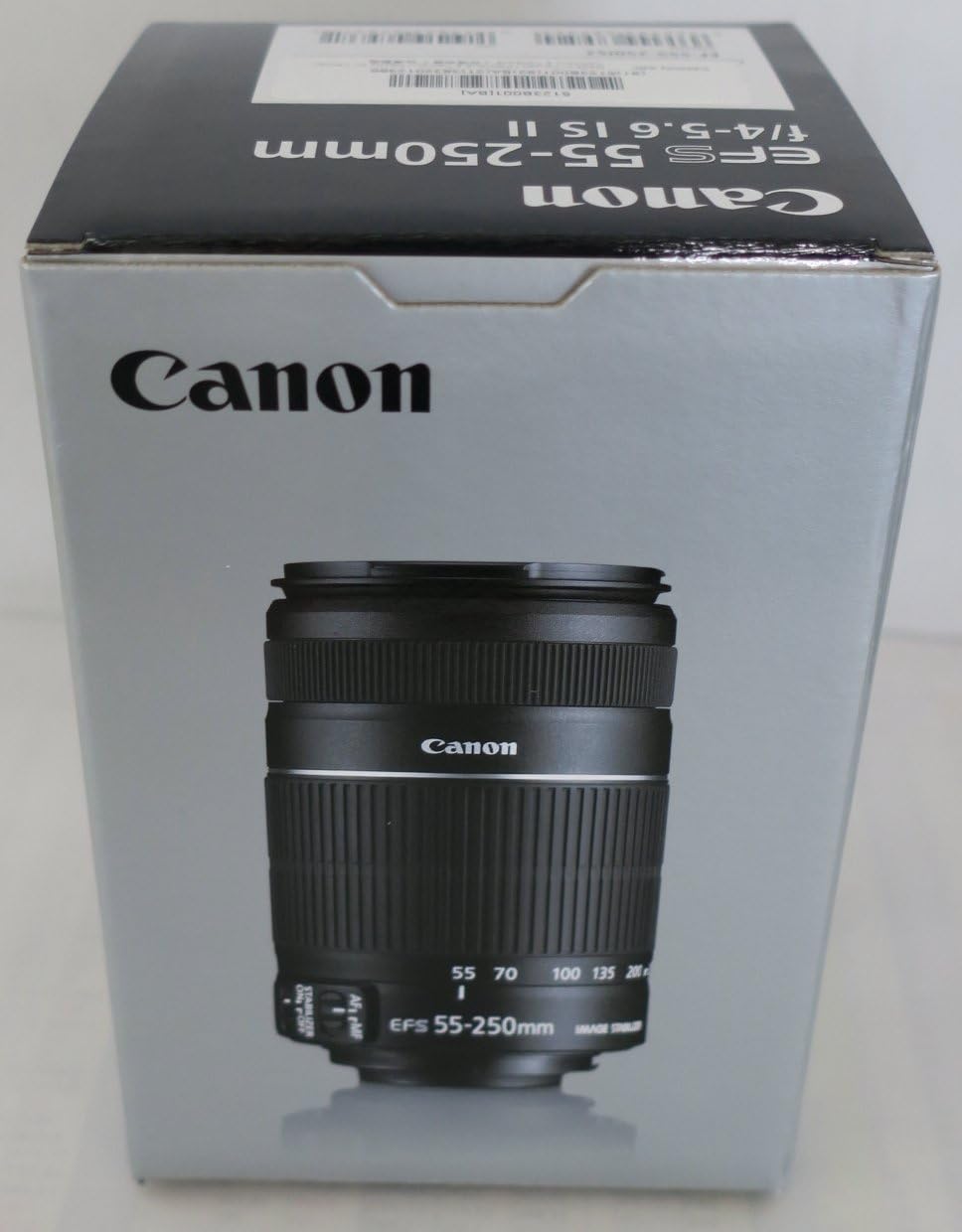 Canon EF-S 55-250mm 4,0-5, 6 IS II Objektiv für EOS (bildstabilisiert)