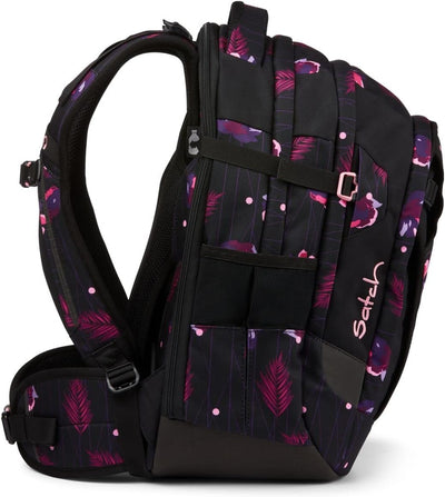 satch Match Schulrucksack Set 3tlg. mit Sporttasche und Schlamperbox Mystic Nights, Mystic Nights