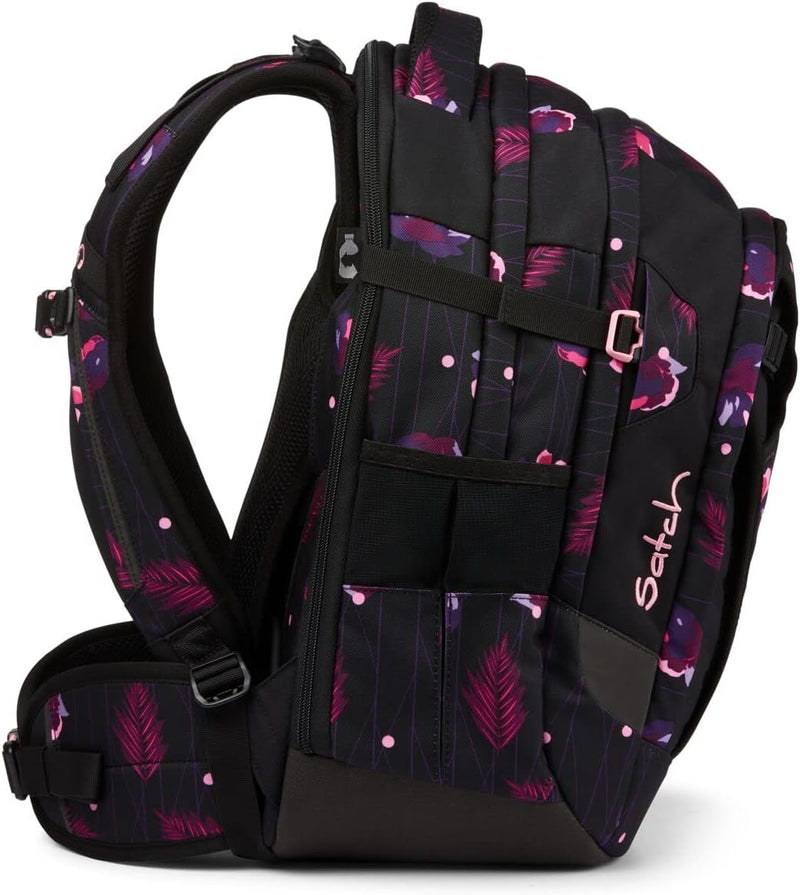 satch Match Schulrucksack Set 3tlg. mit Sporttasche und Schlamperbox Mystic Nights, Mystic Nights