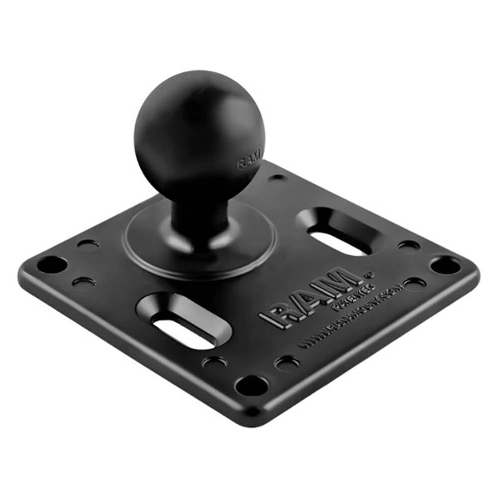 Ram Mounts RAM-2461U VESA-Platte mit Kugel, 75 x 75 mm Standardverpackung, Standardverpackung
