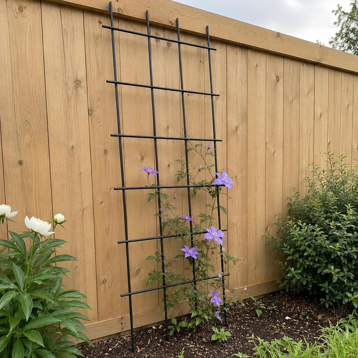KADAX Rankgitter, Gitterspalier für Garten, Pflanzen, Balkon, Terrasse, Metall Spalier, Rankhilfe, K