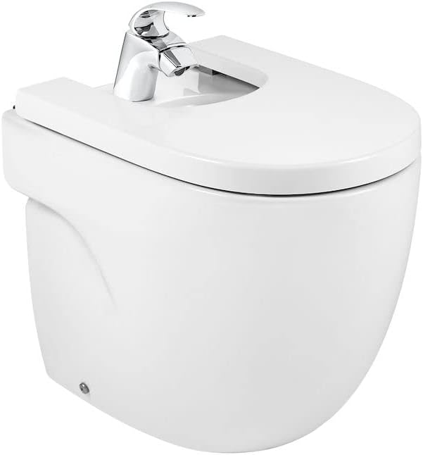 Roca Kompakt A8062AB00B Bide Supralit, Meridian-N Compact, weiss