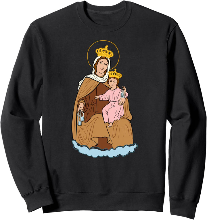 Dame des Berges Karmel - Lady of Mount Carmel Sweatshirt