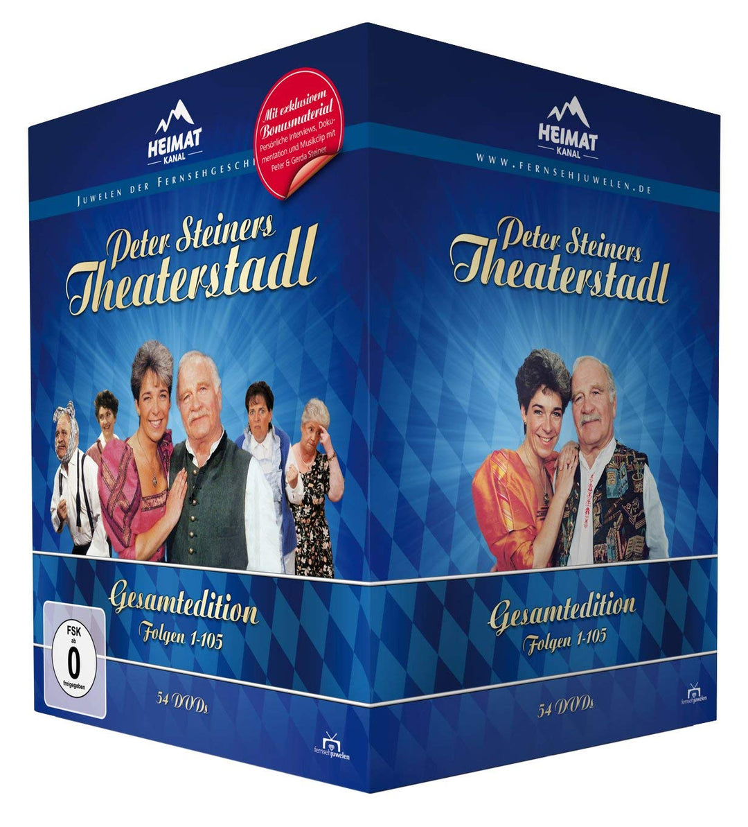 Peter Steiners Theaterstadl - Gesamtedition [54 DVDs], DVD