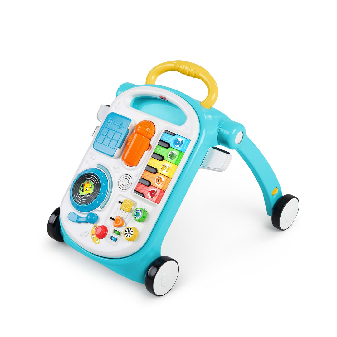 Baby Einstein, Musical Mix ‘N Roll 4-in-1 Baby Lauflernhilfe & Spieltisch, Entdecken Musik, Farben &