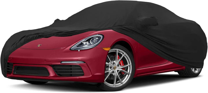 Auto Abdeckplane Kompatibel mit Porsche 718 Boxster/Cayman 986/987/981/982 Base/S/T/GTS 4.0/GT4/GT4