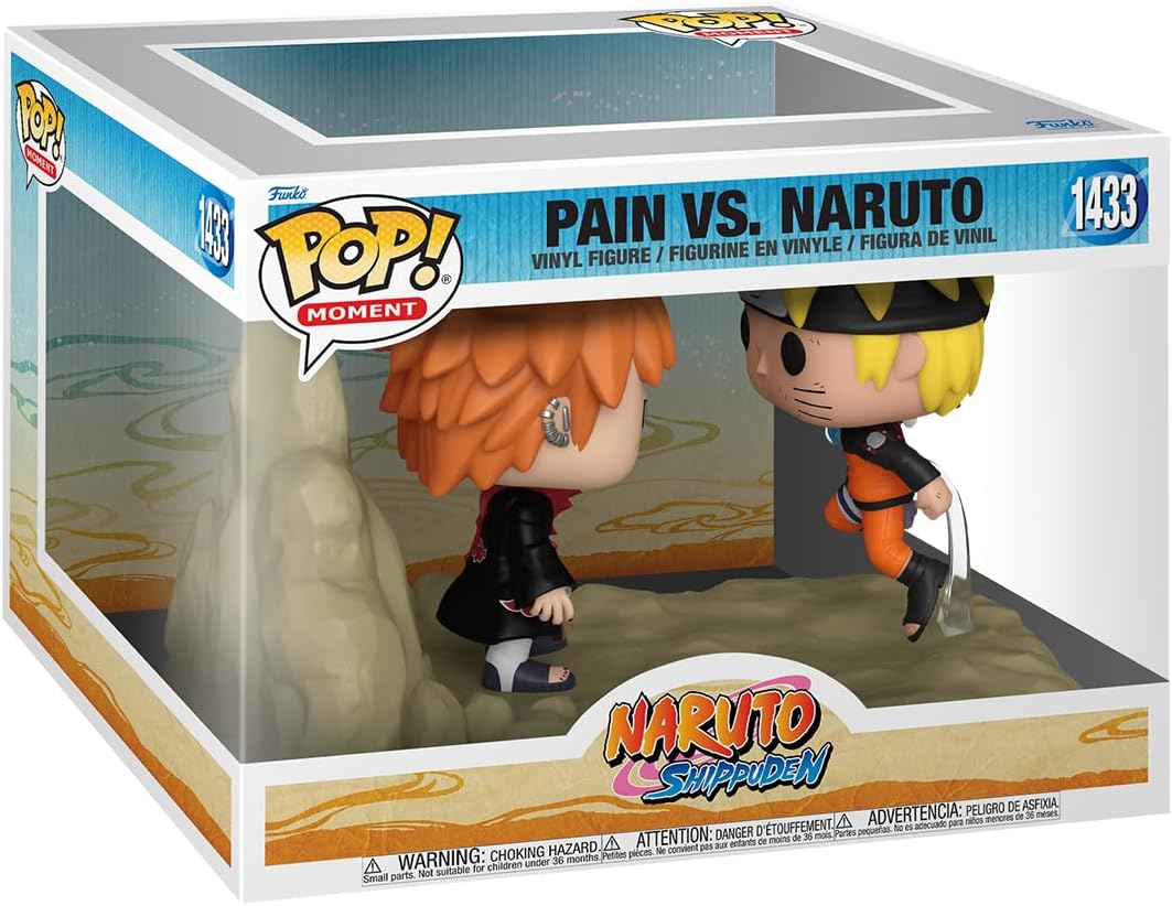 Funko Pop! Moment: Naruto Uzumaki - Pain V Naruto Uzumaki - Vinyl-Sammelfigur - Geschenkidee - Offiz