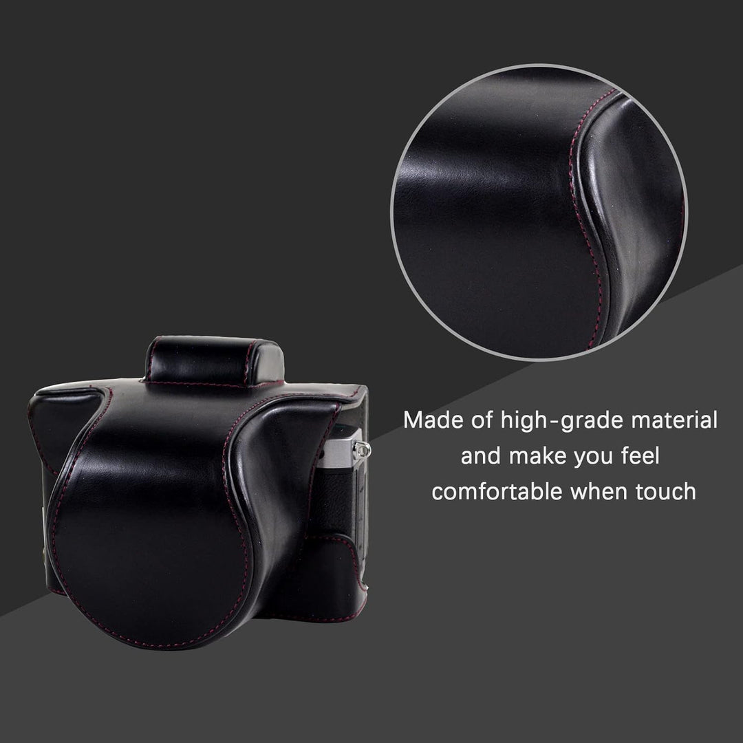 MUZIRI KINOKOO ZFC Tasche, PU-Leder Schutzhülle Kompatibel mit Nikon ZFC/Z FC und 16-50 mm f/3.5-6.3