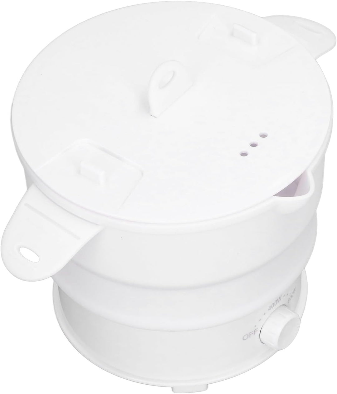 Yctze Elektrischer Hot Pot-Kocher, Mini, Leicht, Tragbar, Faltbar, Reisetopf f¨¹r Camping, B¨¹ro, Ho