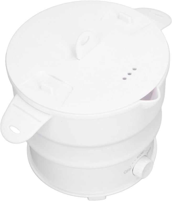 Yctze Elektrischer Hot Pot-Kocher, Mini, Leicht, Tragbar, Faltbar, Reisetopf f¨¹r Camping, B¨¹ro, Ho