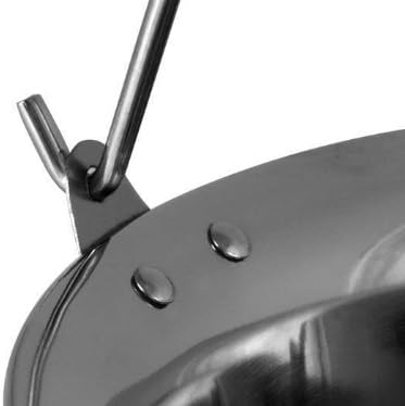 Grillplanet Gulaschkessel 15 Liter Edelstahl dickwandig 1 mm Materialstärke