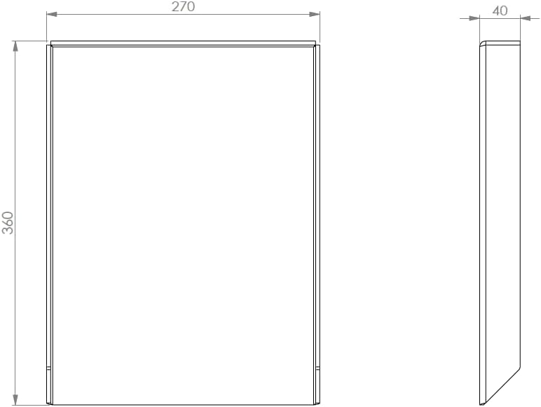 KOCH #37 PLANCHA 36 x 27 x 4cm Höhe 40mm - Grillpfanne Grillplatte Burger- Steakplatte made in Germa